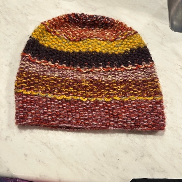 unknown Accessories - Unbranded Colorful Alpaca Knit Beanie OS